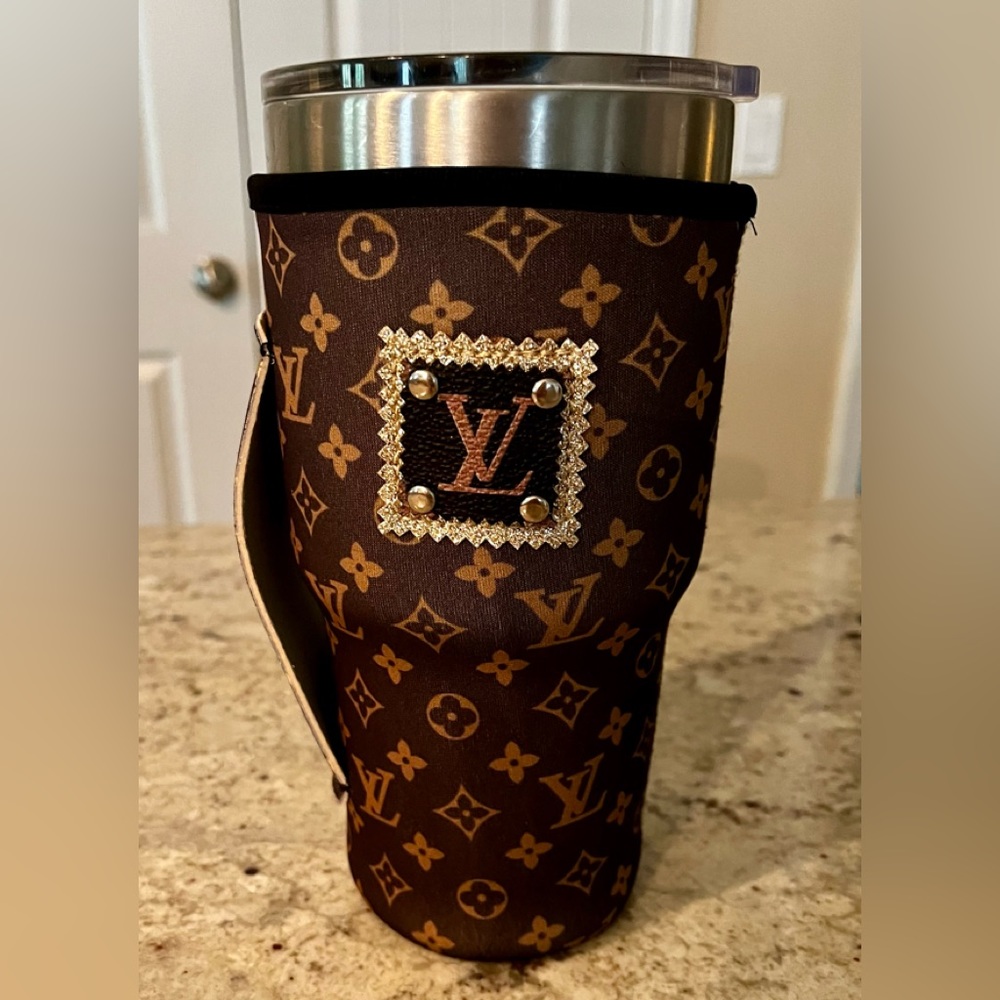 INSPIRED cup holder.  Cup NOT included but shown for size reference.